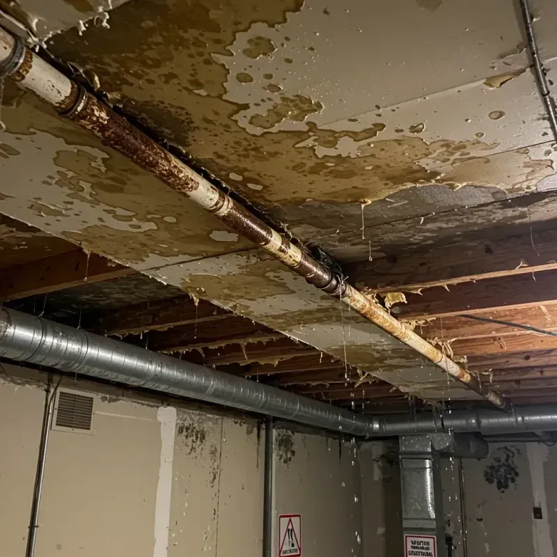 Ceiling Water Damage Repair in McClusky, ND